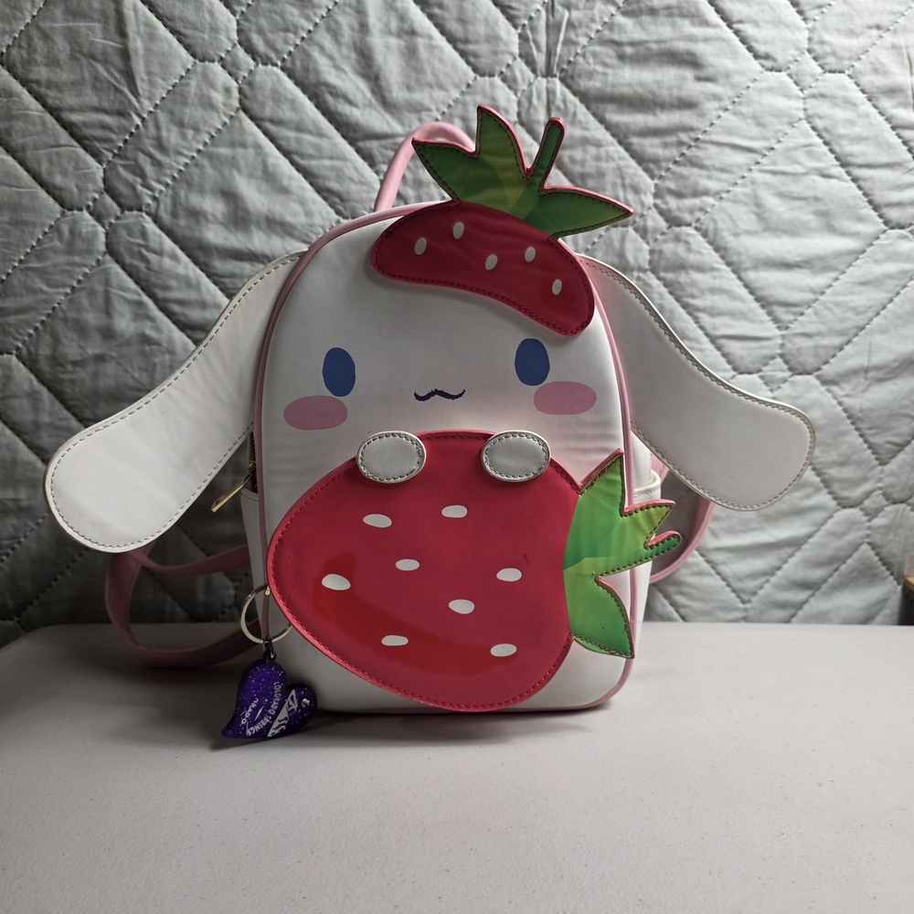 Her Universe Sanrio Cinnamoroll Strawberry Mini Backpack - Picture 2 of 10